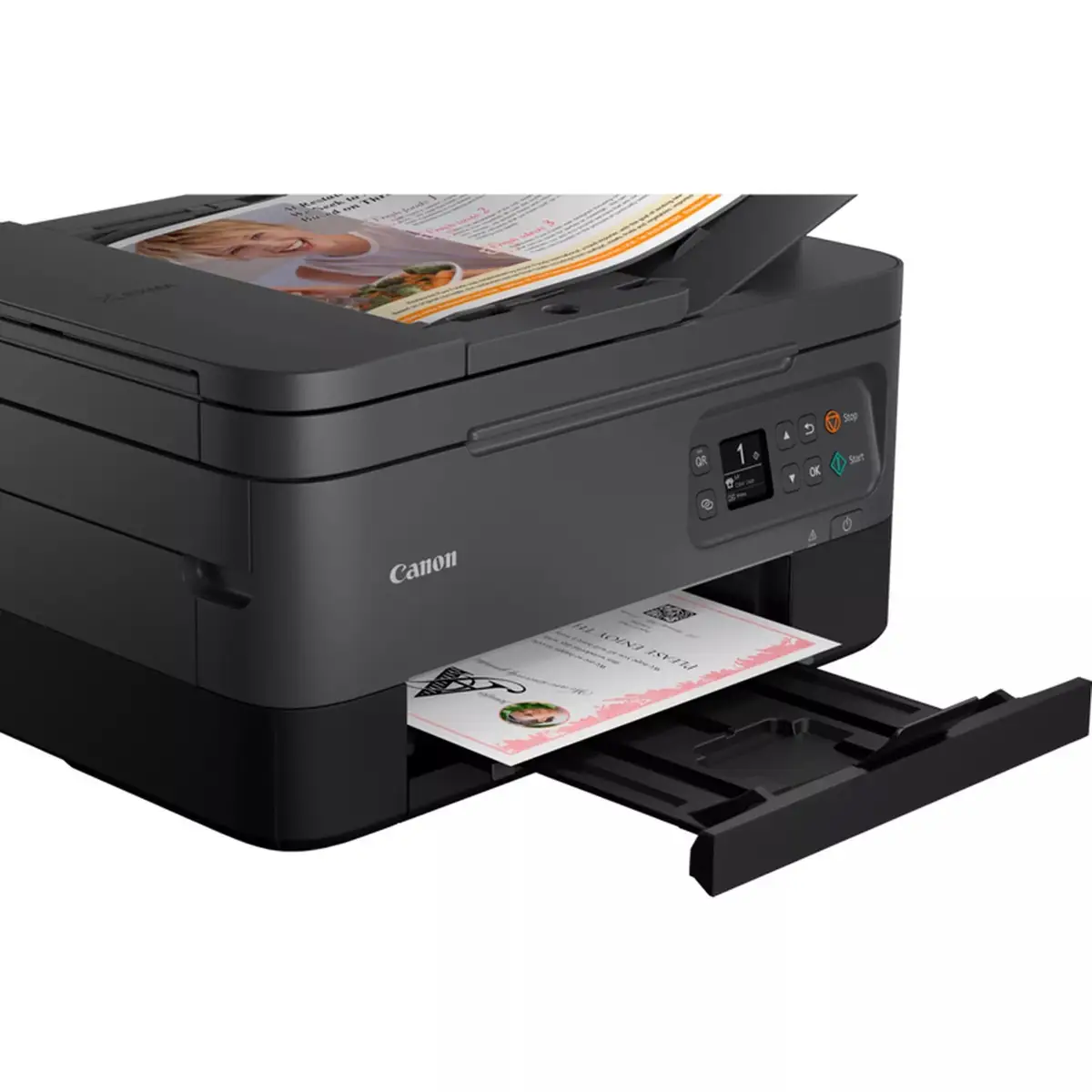 PIXMA TS7450i 3-in-1 WLAN-Farb-Multifunktionssystem, Schwarz