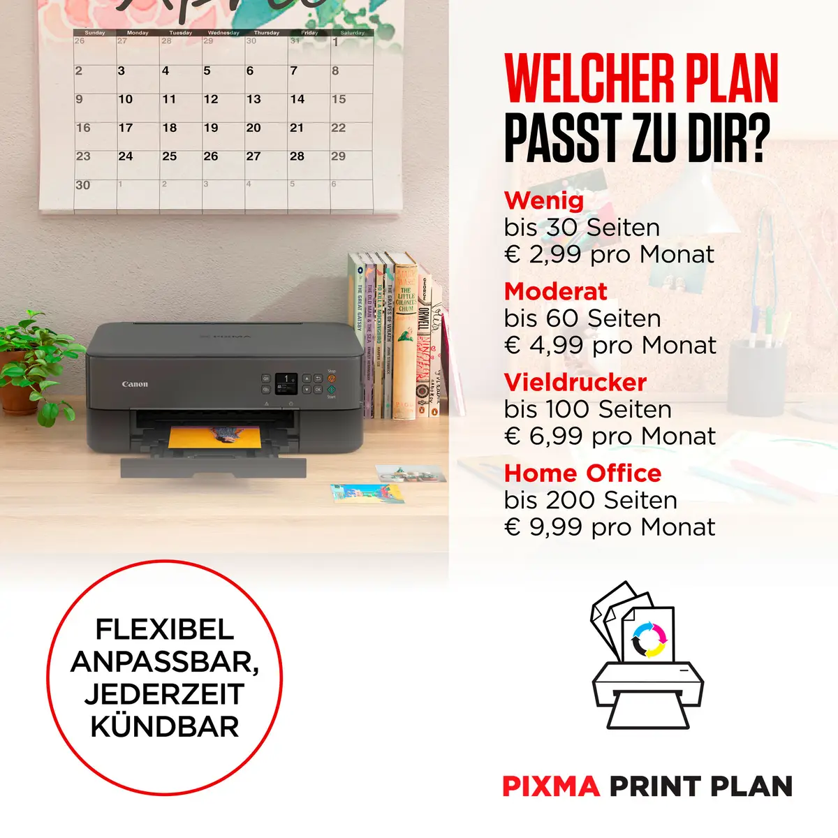 PIXMA TS7450i 3-in-1 WLAN-Farb-Multifunktionssystem, Schwarz
