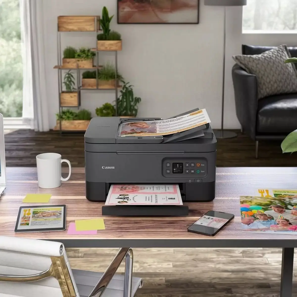 PIXMA TS7450i 3-in-1 WLAN-Farb-Multifunktionssystem, Schwarz