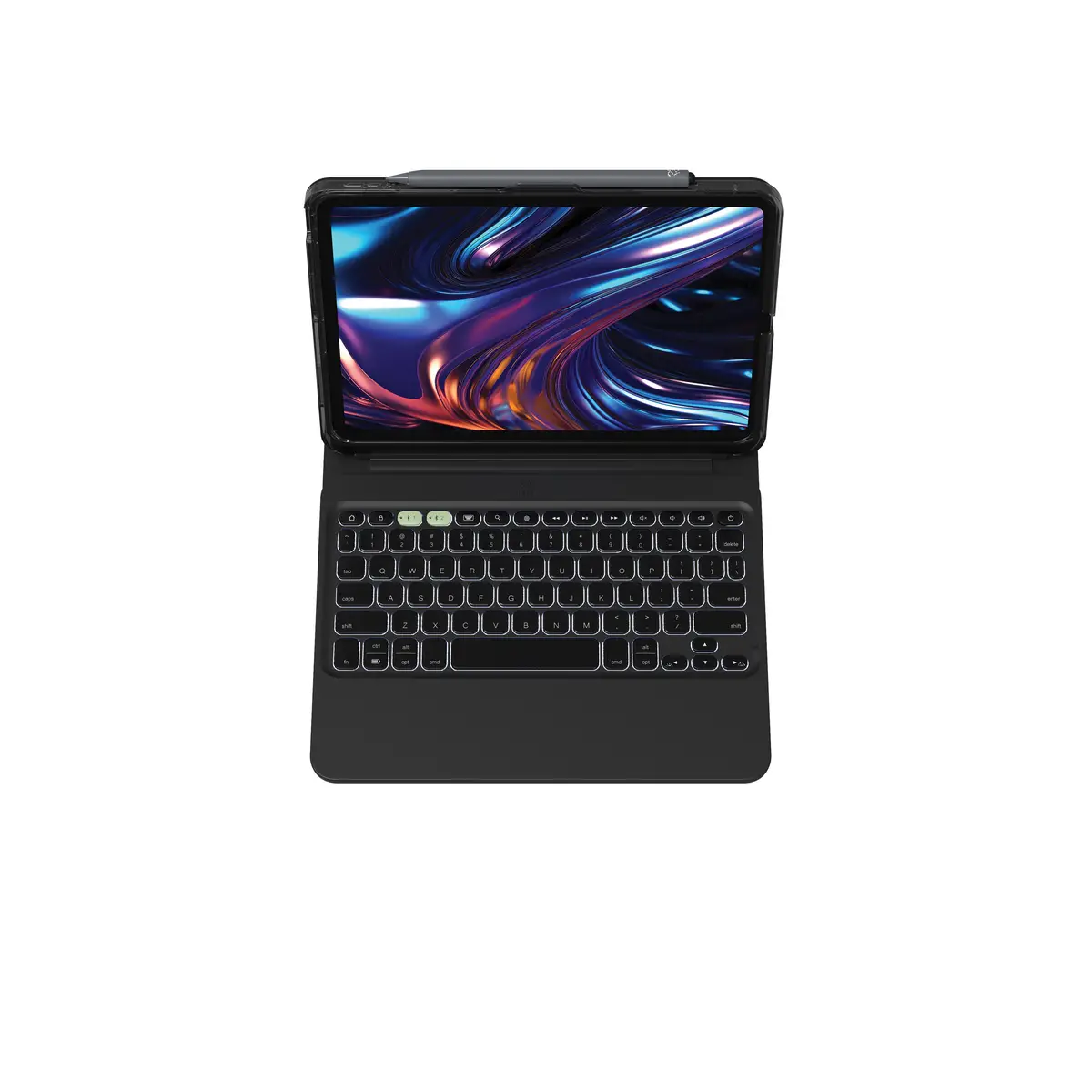 KB Pro Keys 2 Apple iPad Pro 11 (M4) Schwarz (Deutsch)