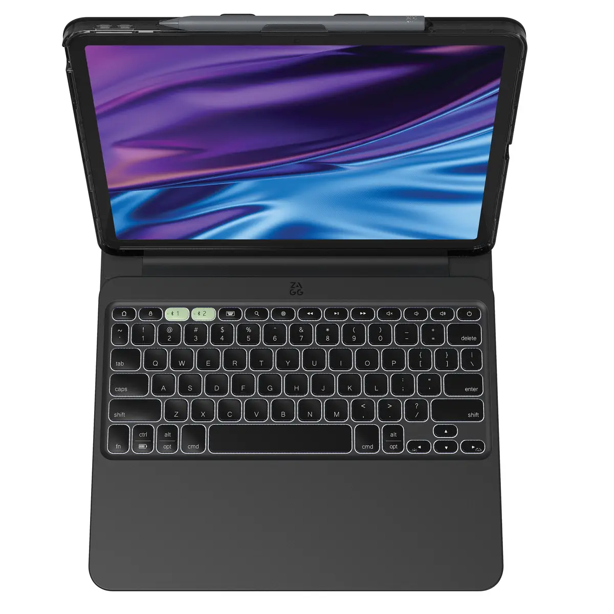KB Pro Keys 2 Apple iPad Air 13 (M2/M3) Schwarz (Deutsch)