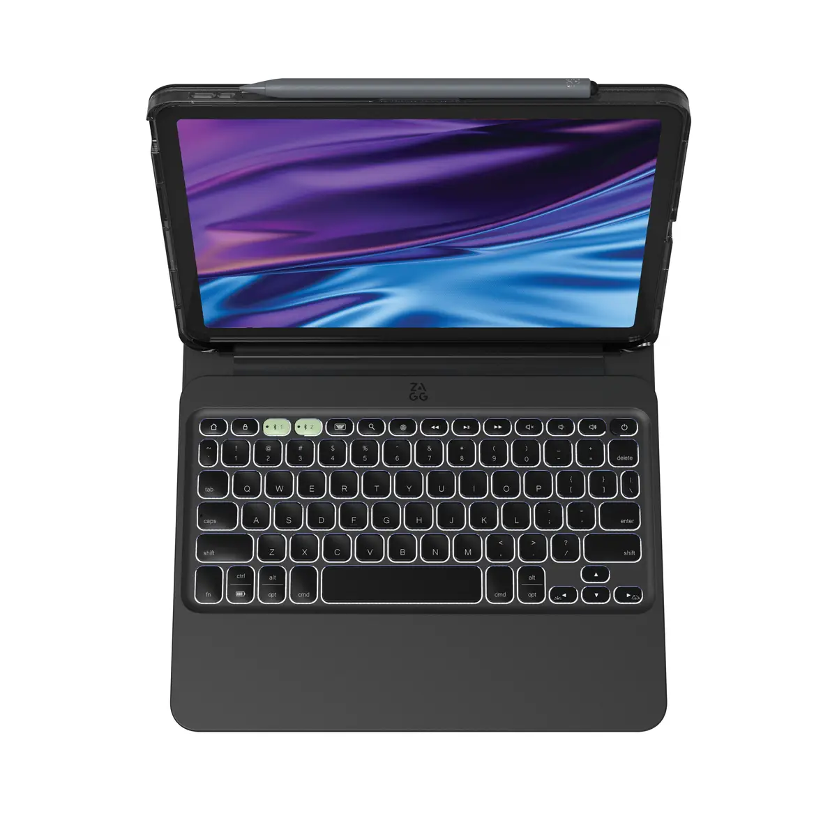 KB Pro Keys 2 Apple iPad Air 11 (M2/M3) Schwarz (Deutsch)