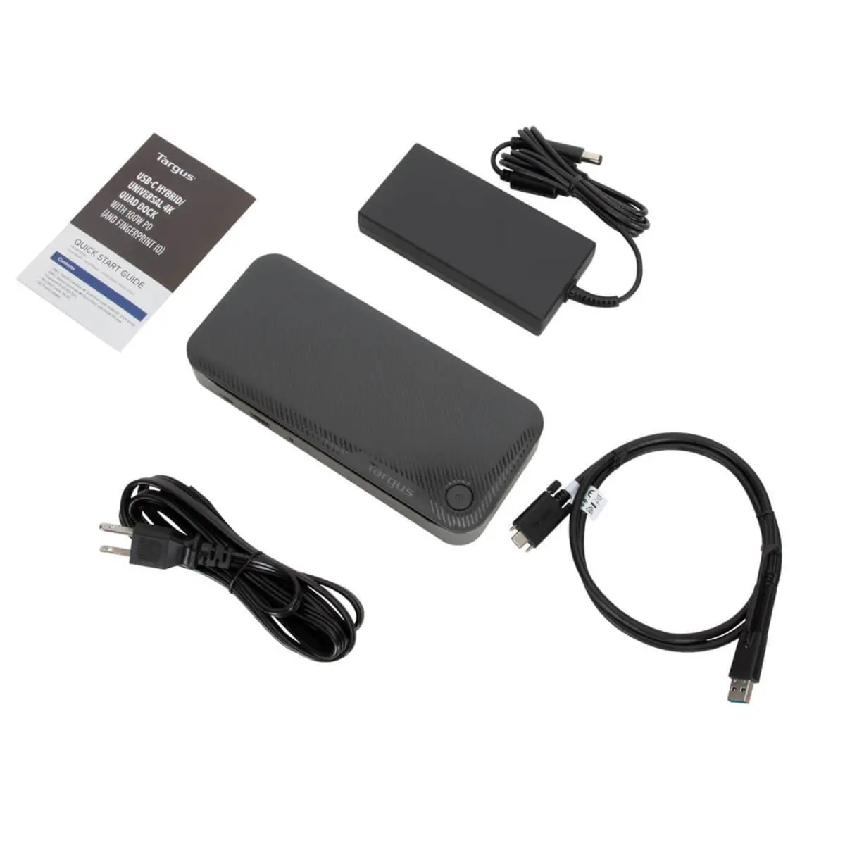 USB-C Hybrid/Universal 4K Quad Docking Station mit 100W PD