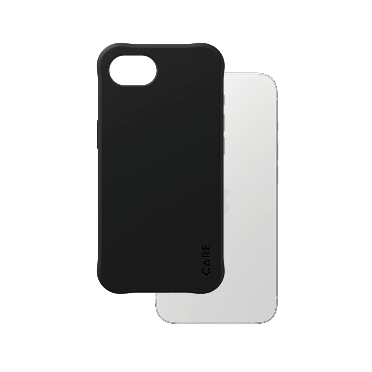 CARE Case Samba für iPhone 16e Schwarz kompatibel mit MagSafe