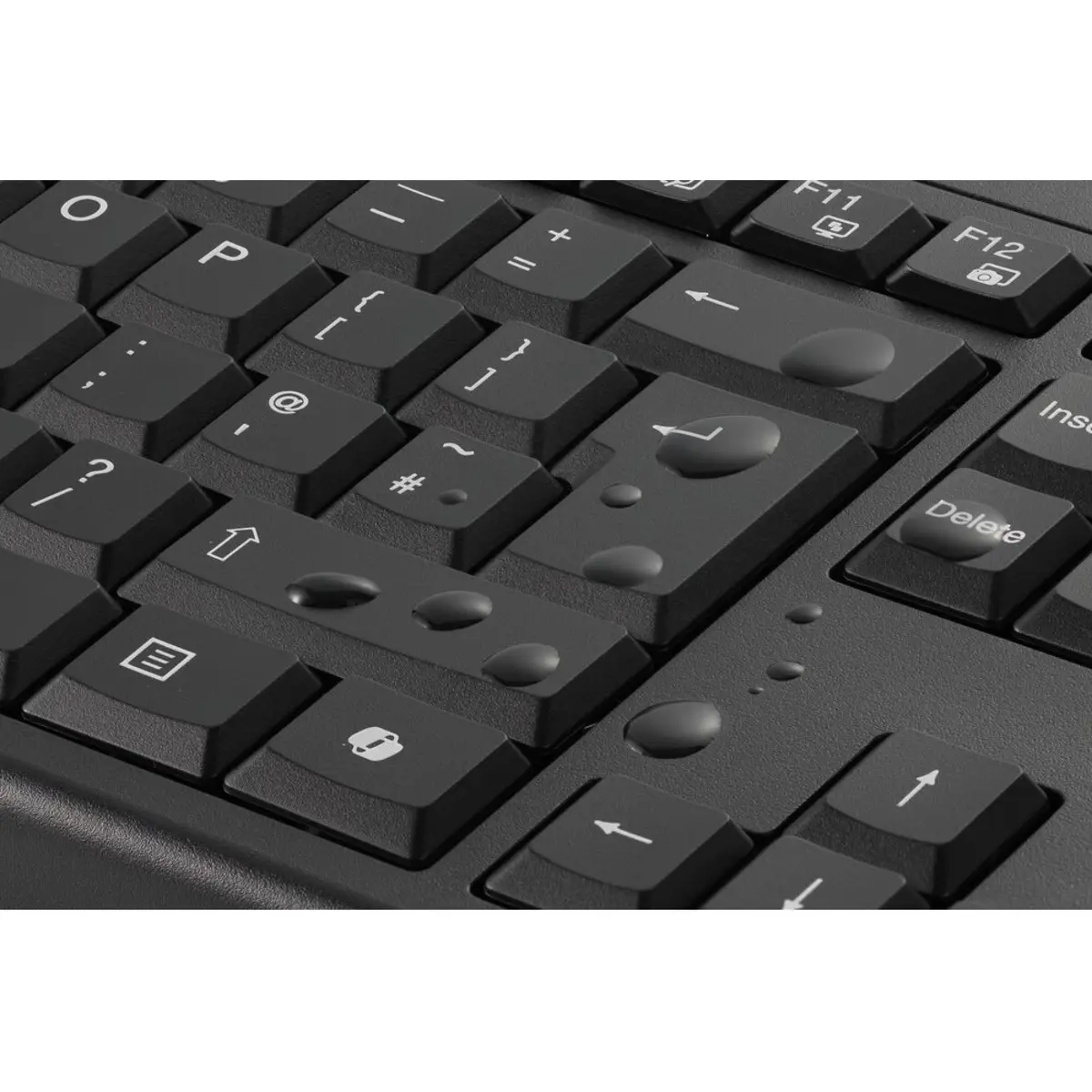 KM270 EQ Tastatur-und-Maus-Set Wireless wiederaufladbar Schwarz Layout Deutsch