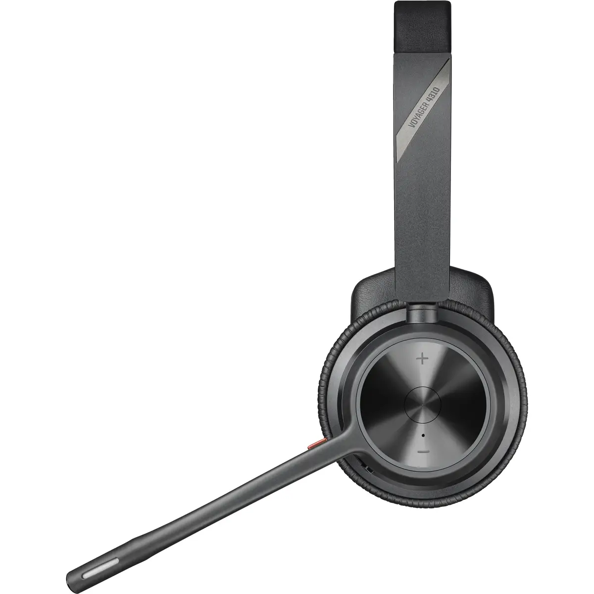 POLY Voyager 4310 UC Kopfhörer Kabellos Kopfband Büro/Callcenter USB Typ-A Bluetooth Ladestation Schwarz