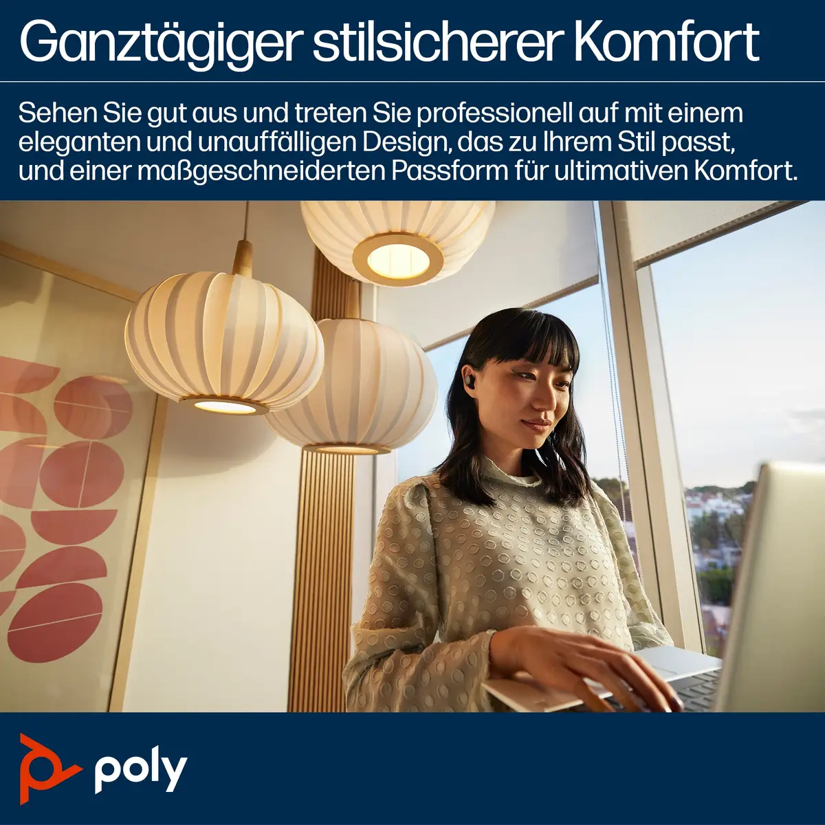 Poly Voyager Free 20 Black Earbuds +Basic Charge Case