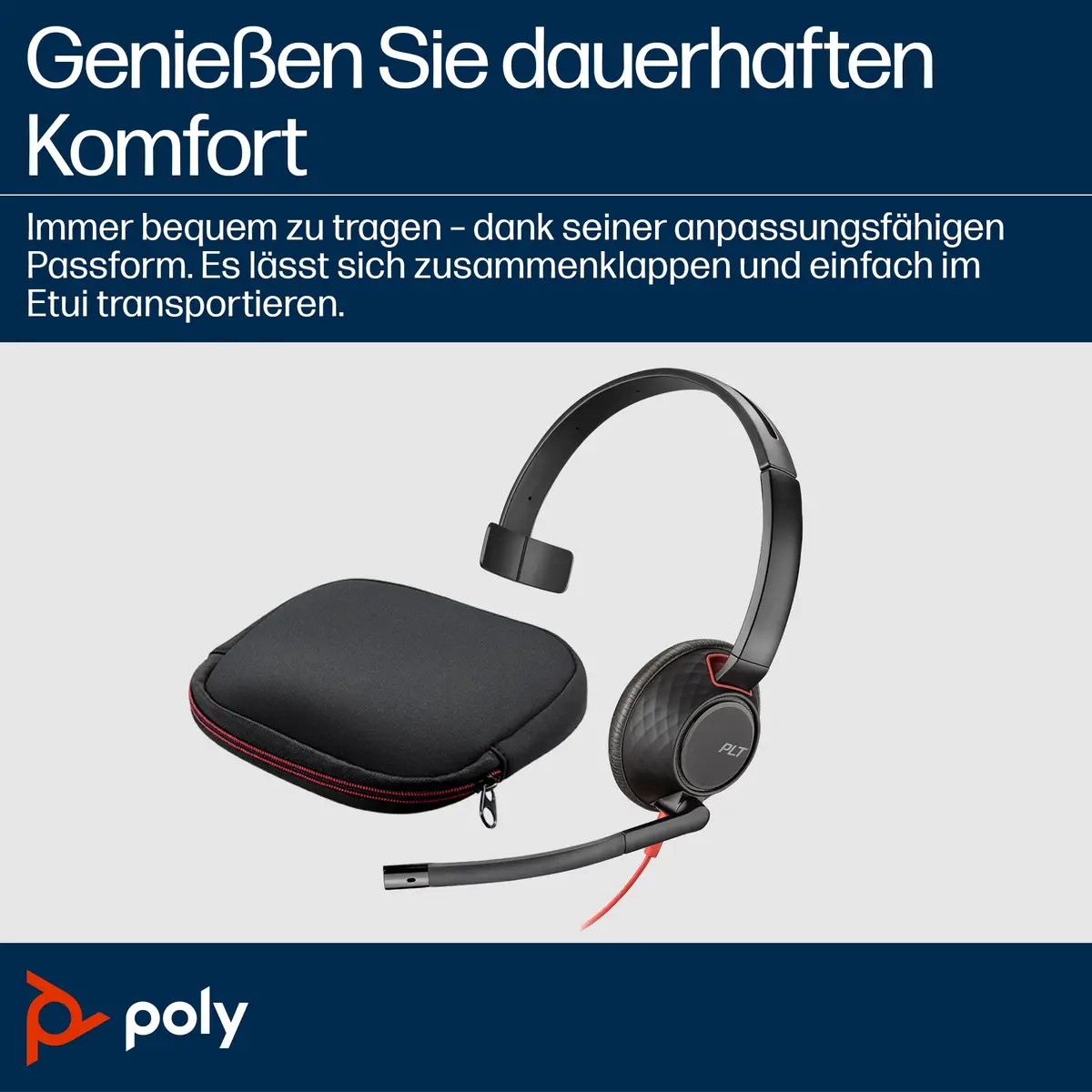 Poly Blackwire 5210 Blackwire 5200 series Headset