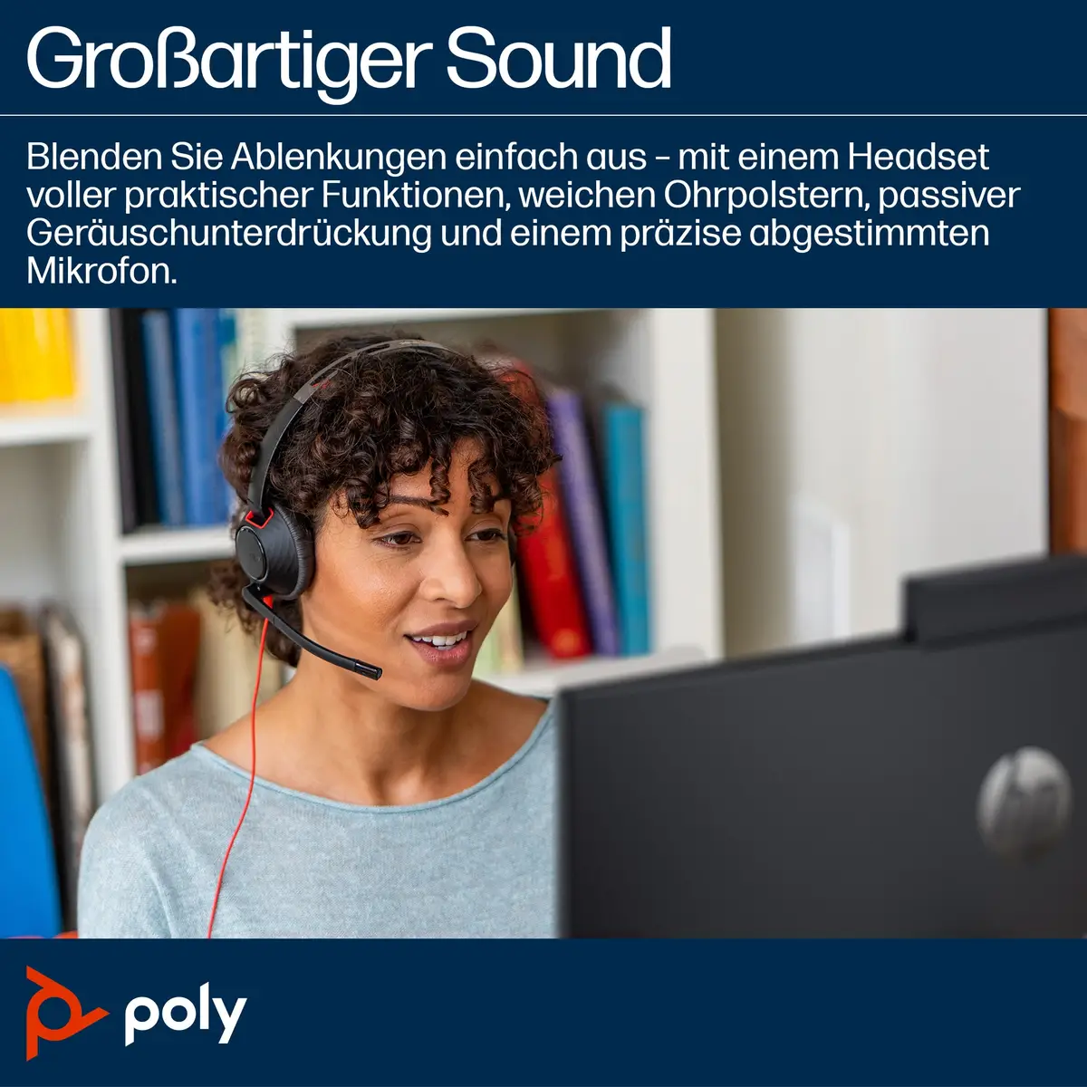 Poly Blackwire 5210 Blackwire 5200 series Headset