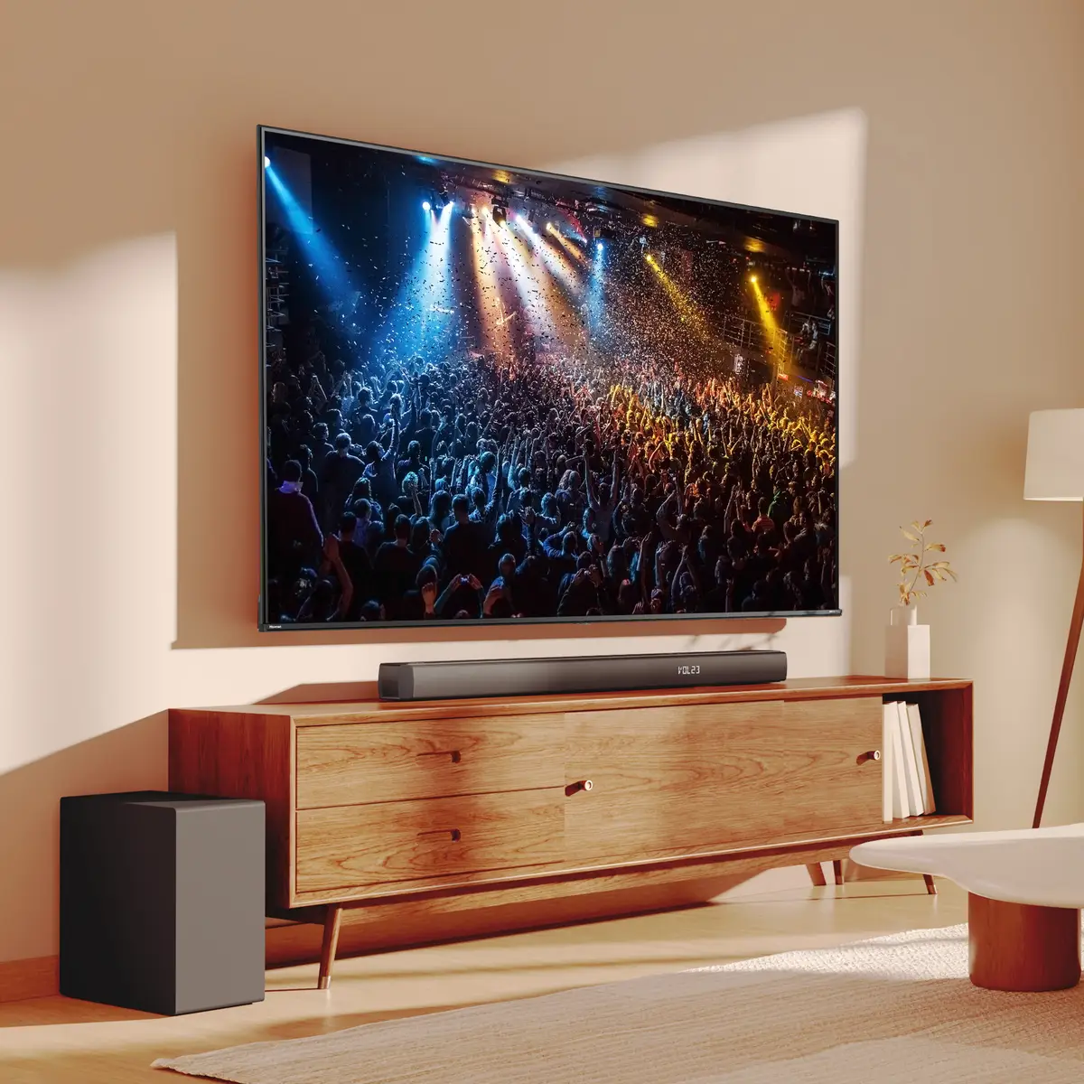 HS3100 Soundbar-Lautsprecher Schwarz 3.1 Kanäle 480 W