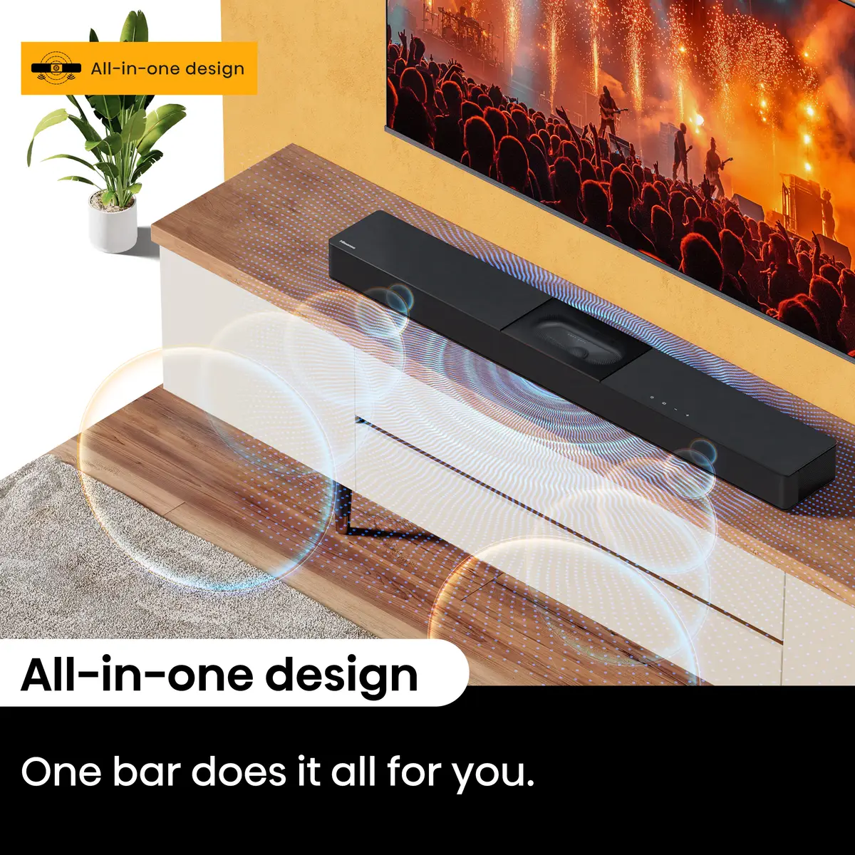 HS2000 Soundbar-Lautsprecher 2.1 Kanäle 240 W