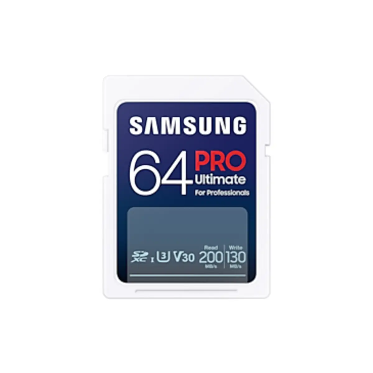 MB-SY64SB/WW, 64 GB, SDXC, UHS-I, 200 MB/s, 130 MB/s, Class 3 (U3)