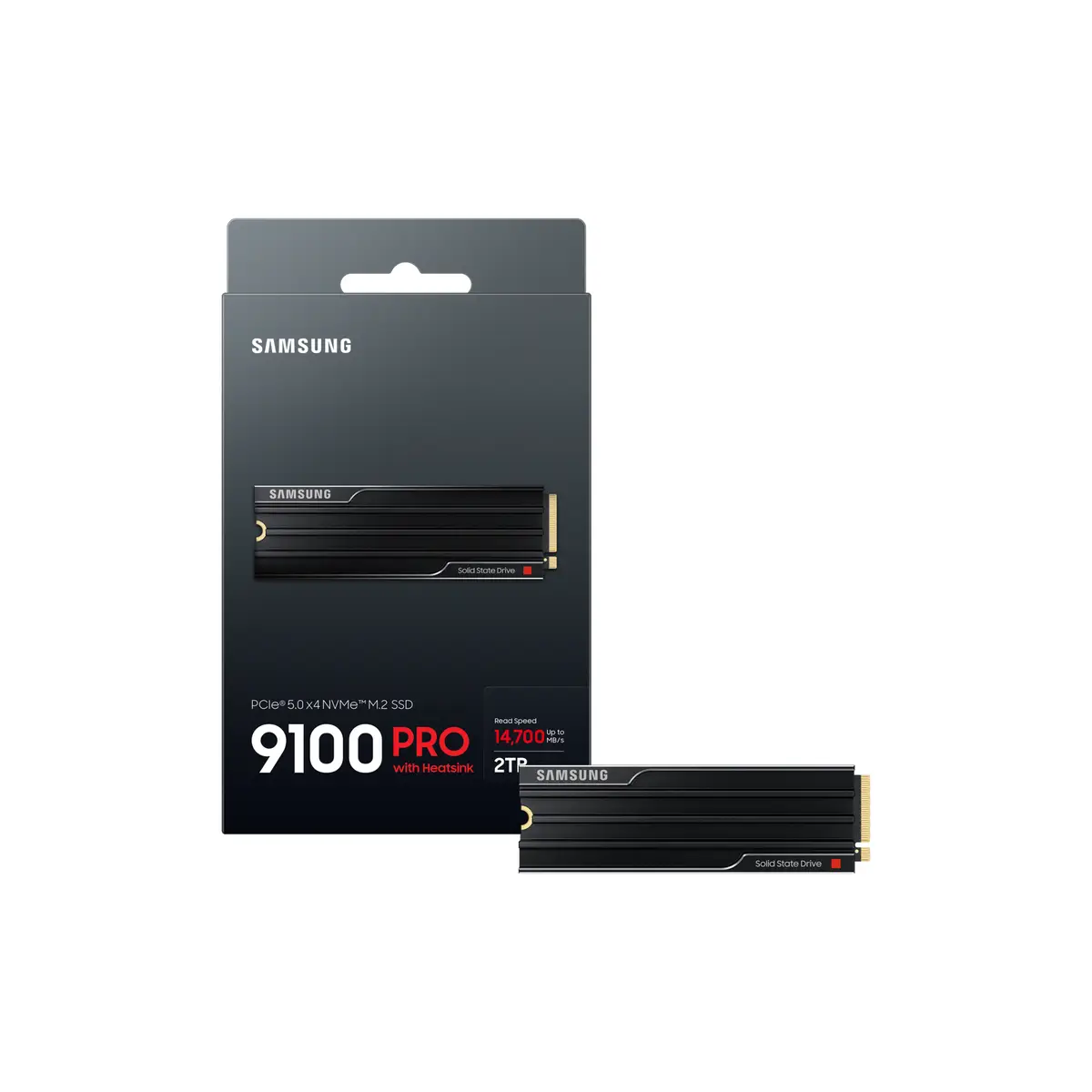 SSD 9100 PRO Heatsink PCIe 5.0 NVMe M.2