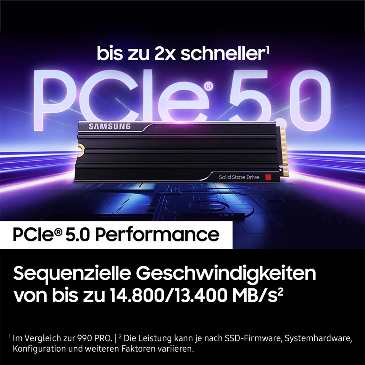SSD 9100 PRO Heatsink PCIe 5.0 NVMe M.2