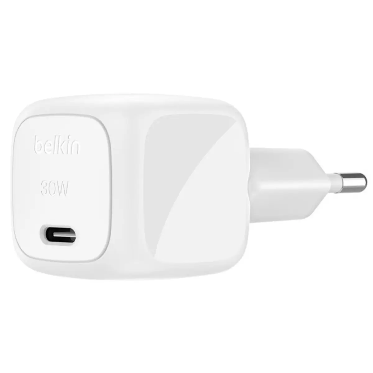 BOOST?CHARGE 30W USB-C Ladegerät mit PD und PPS, inkl. 1m USB-C/USB-C Kabel, weiß