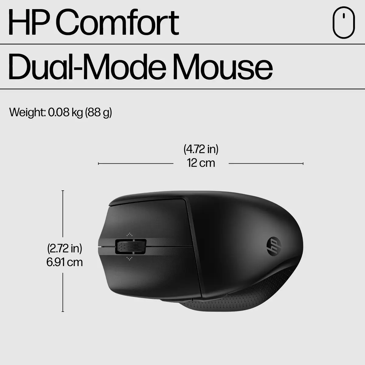 685 Comfort Dual-Mode-Tastatur und -Maus, Volle Größe (100%), Kabellos, RF Wireless + Bluetooth, Schwarz, Maus enthalten