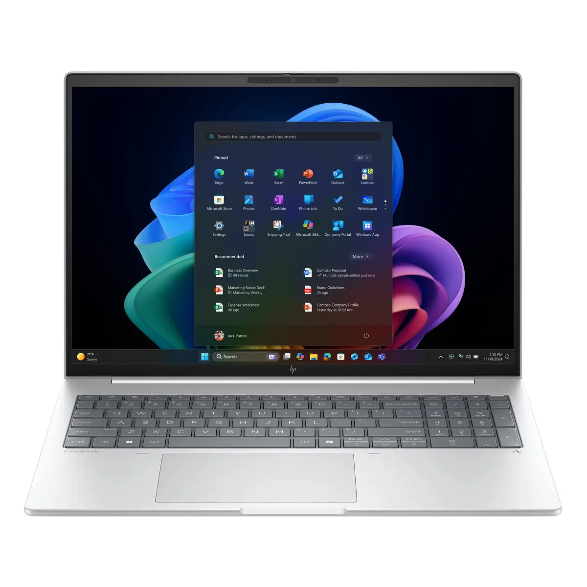 EliteBook 8 G1a 16 inch Notebook Next Gen AI PC, 16", Windows 11 Pro, AMD Ryzen™ AI 5, 32GB RAM, 512GB SSD, 2.5K