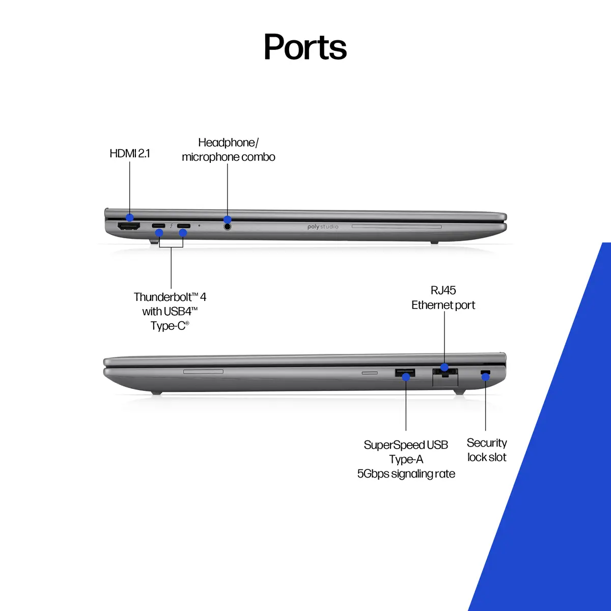 ZBook 8 G1i 16 inch Mobile Workstation PC, Windows 11 Pro