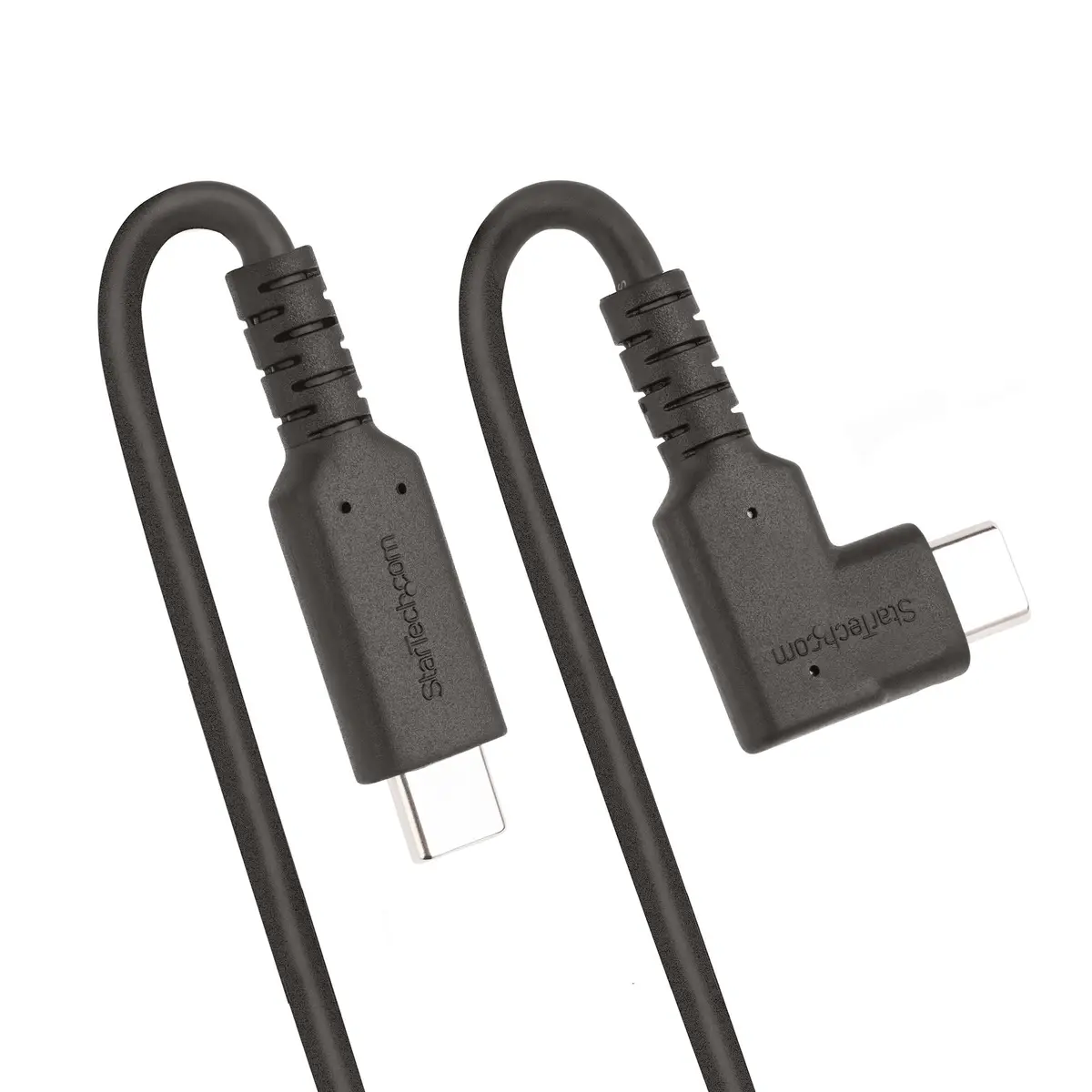 StarTech 1m USB-C Kabel, Rechtwinklig, USB 10Gbps, 100W (5A) PD, 8K 60Hz4K 144Hz DP Alt-Modus, Robustes Kabel, Thunderbolt-kompatibel
