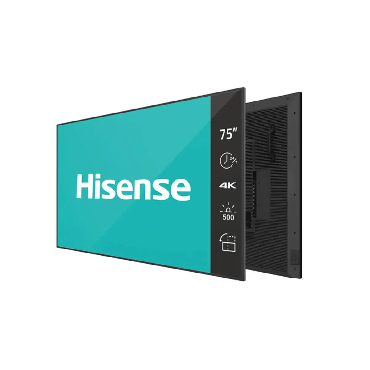 Digital Signage 75DM66D 190,5cm 75” 4K UHD 3840x2160 Pixel 16:9 8 ms 1200:1 500 cd/m² WLAN 24/7 Operation Schwarz