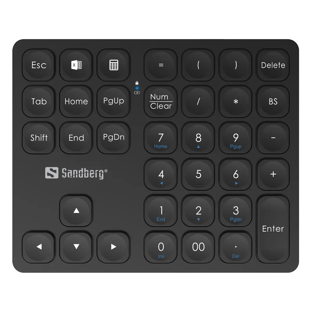 Pro Tastenfeld kabellos 2.4 GHz Wireless Numeric Keypad Pro