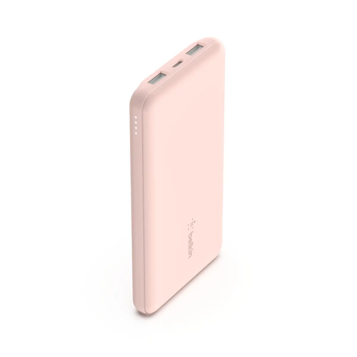 BOOSTCHARGE™ Powerbank, 10.000 mAh, 15W, inkl. USB-A/USB-C Kabel 15cm, rosa