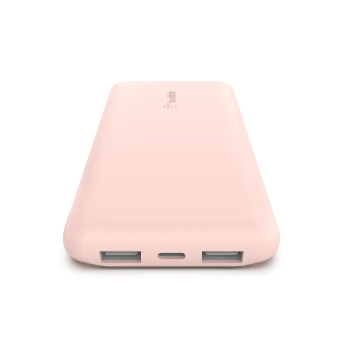 BOOSTCHARGE™ Powerbank, 10.000 mAh, 15W, inkl. USB-A/USB-C Kabel 15cm, rosa