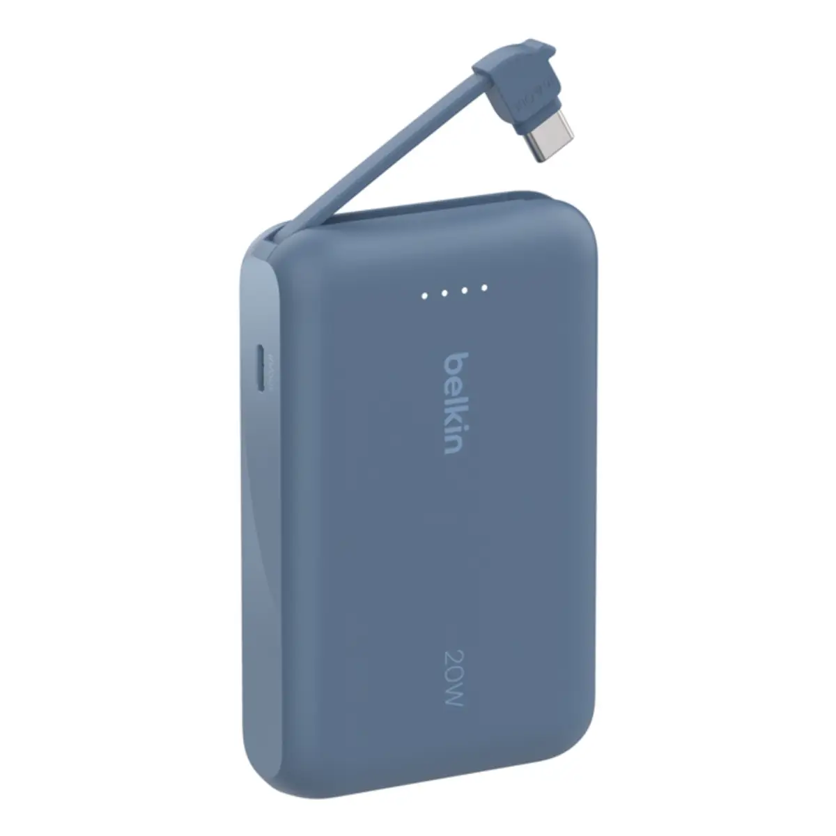 BOOSTCHARGE™ USB-C Power Delivery Powerbank 10.000mAh, 20W, inkl. USB-C-Kabel, blau