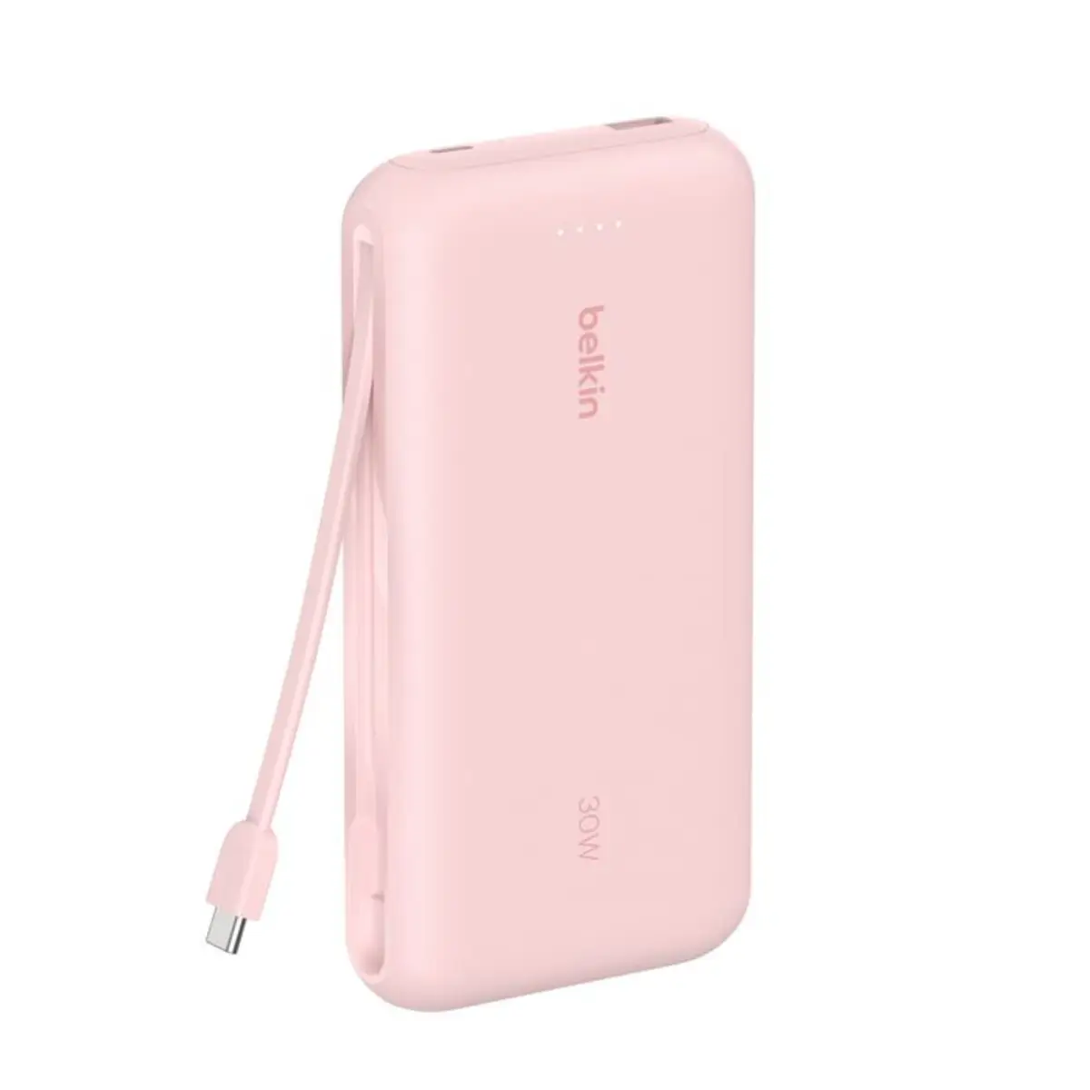 BoostCharge USB-C Power Delivery Powerbank 20.000mAh, 30W, inkl. USB-C-Kabel, pink