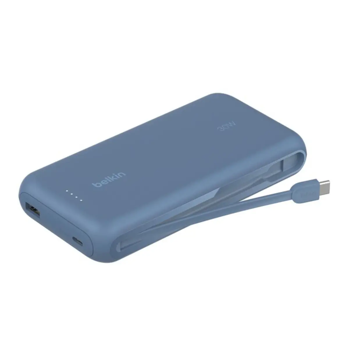 BoostCharge USB-C Power Delivery Powerbank 20.000mAh, 30W, inkl. USB-C-Kabel, blau