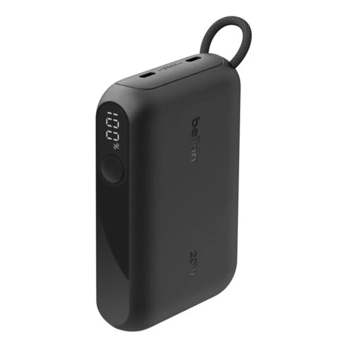 BoostCharge USB-C Power Delivery Powerbank mit Display 10.000mAh, 20 W, schwarz