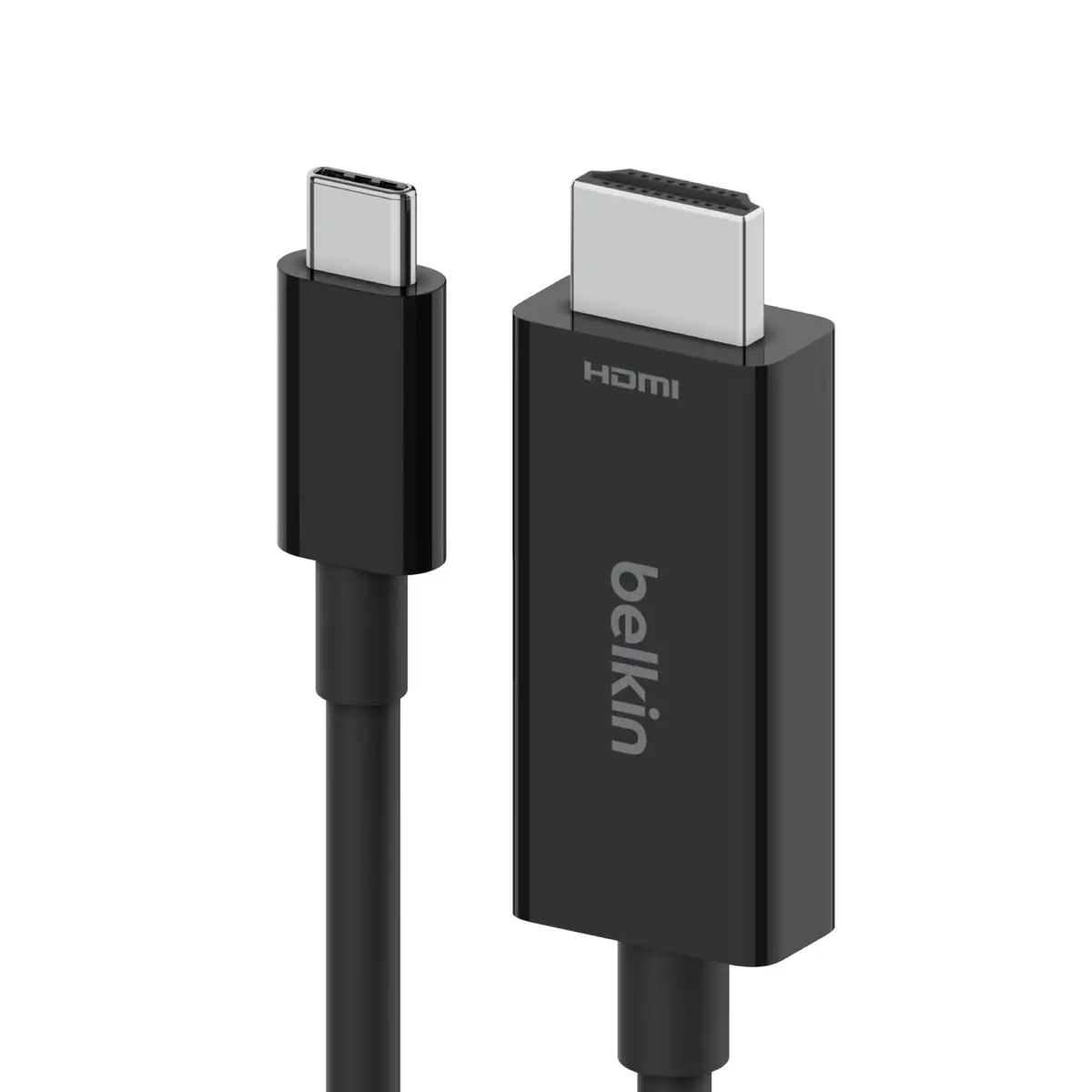 Adapterkabel 24 pin USB-C/HDMI Stecker/Stecker schwarz 2m