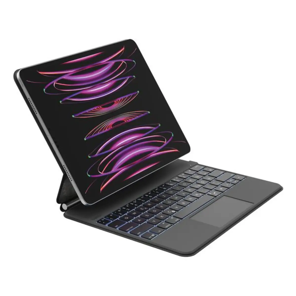 Pro Tastatur mit Hülle und magnetischem Ständer, iPad Pro 13" (M4), deutsch
