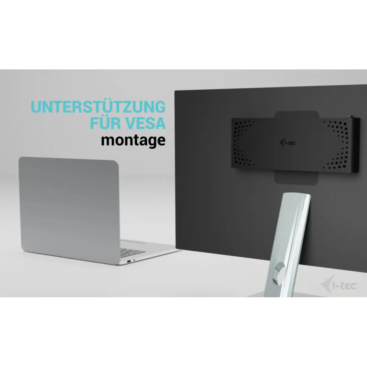 i-tec Universal Dual 4K Display Docking Station, PD 85W