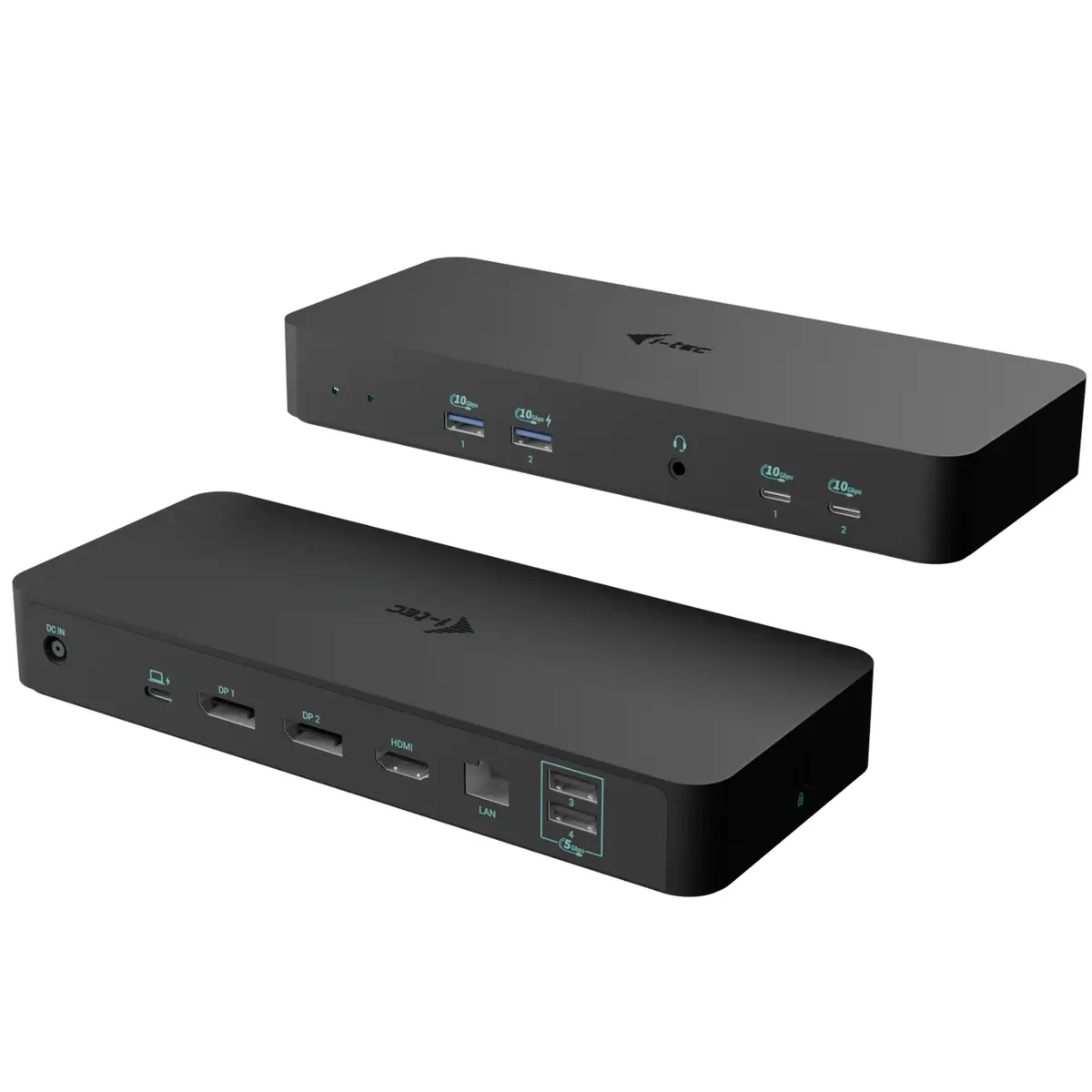 i-tec USB-C Intelligent Triple Display Docking Station, Power Delivery 100W