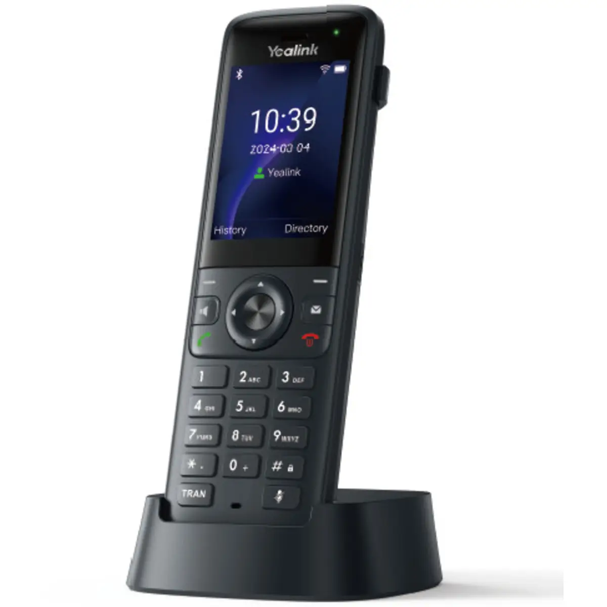 ax83H Schnurloses VoIP-Telefon mit Bluetooth-Schnittstelle mit Rufnummernanzeige/Anklopffunktion
