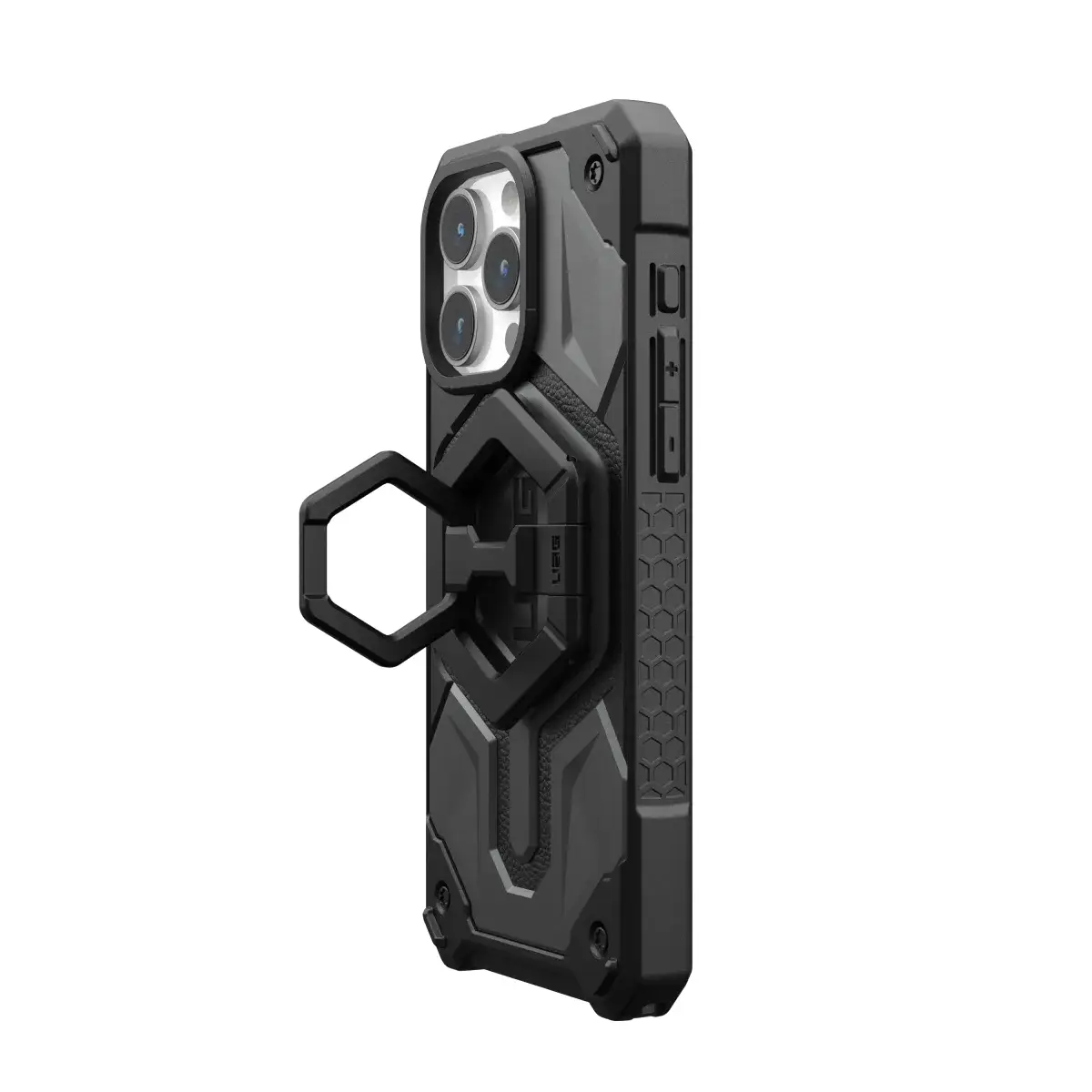 UAG Magnetic Halterung/Haltering mit Standfunktion für UAG Cases mit eingebautem Magnet schwarz