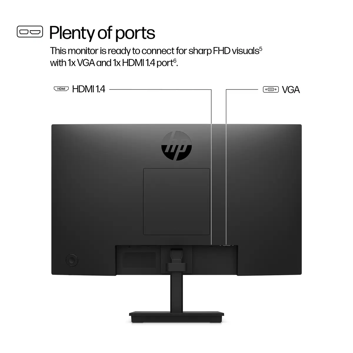 Serie 3 Pro 21,45-Zoll-FHD-Monitor – 322pv, 54,5 cm (21.4"), 1920 x 1080 Pixel, Full HD, LCD, 5 ms, Schwarz