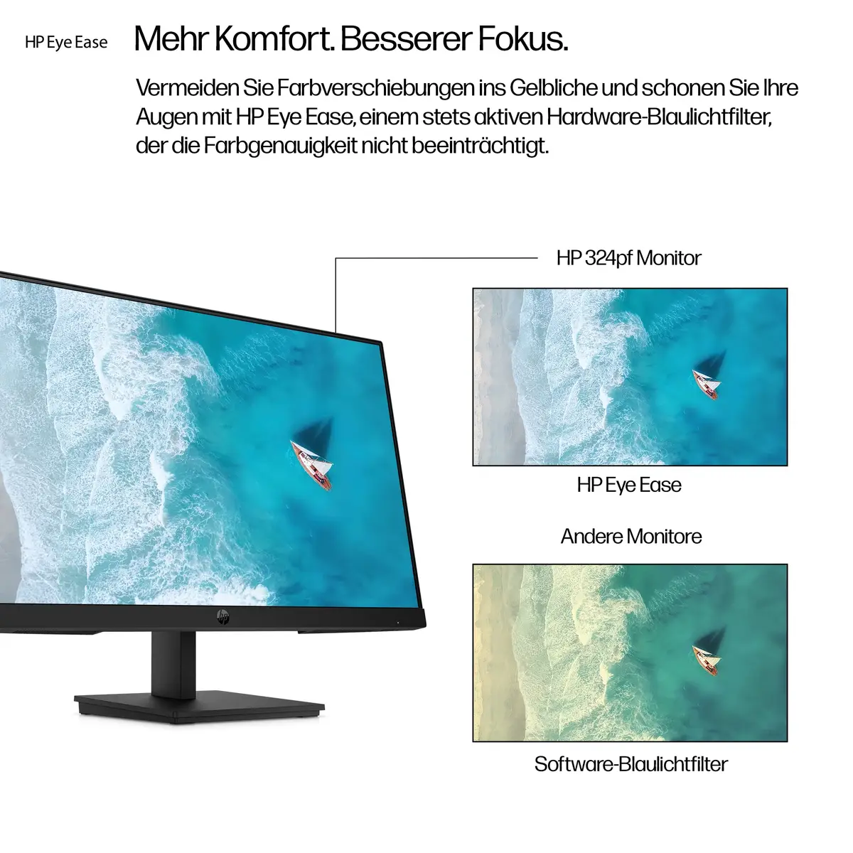 Series 3 Pro Serie 3 Pro 23,8-Zoll-FHD-Monitor – 324pf, 60,5 cm (23.8"), 1920 x 1080 Pixel, Full HD, LCD, 5 ms, Schwarz