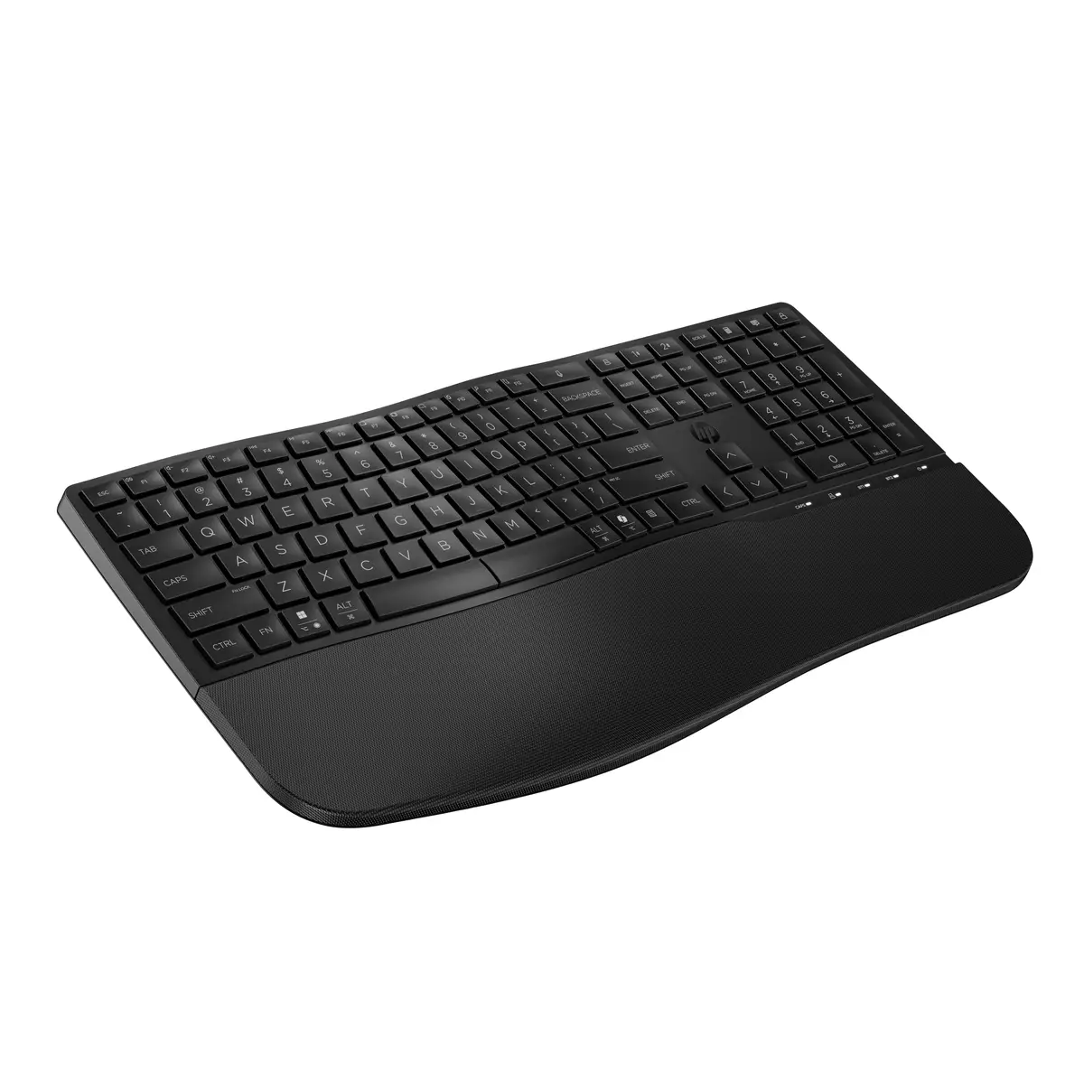 685 Comfort Dual-Mode-Tastatur, Volle Größe (100%), Kabellos, RF Wireless + Bluetooth, Membran Key Switch, Schwarz