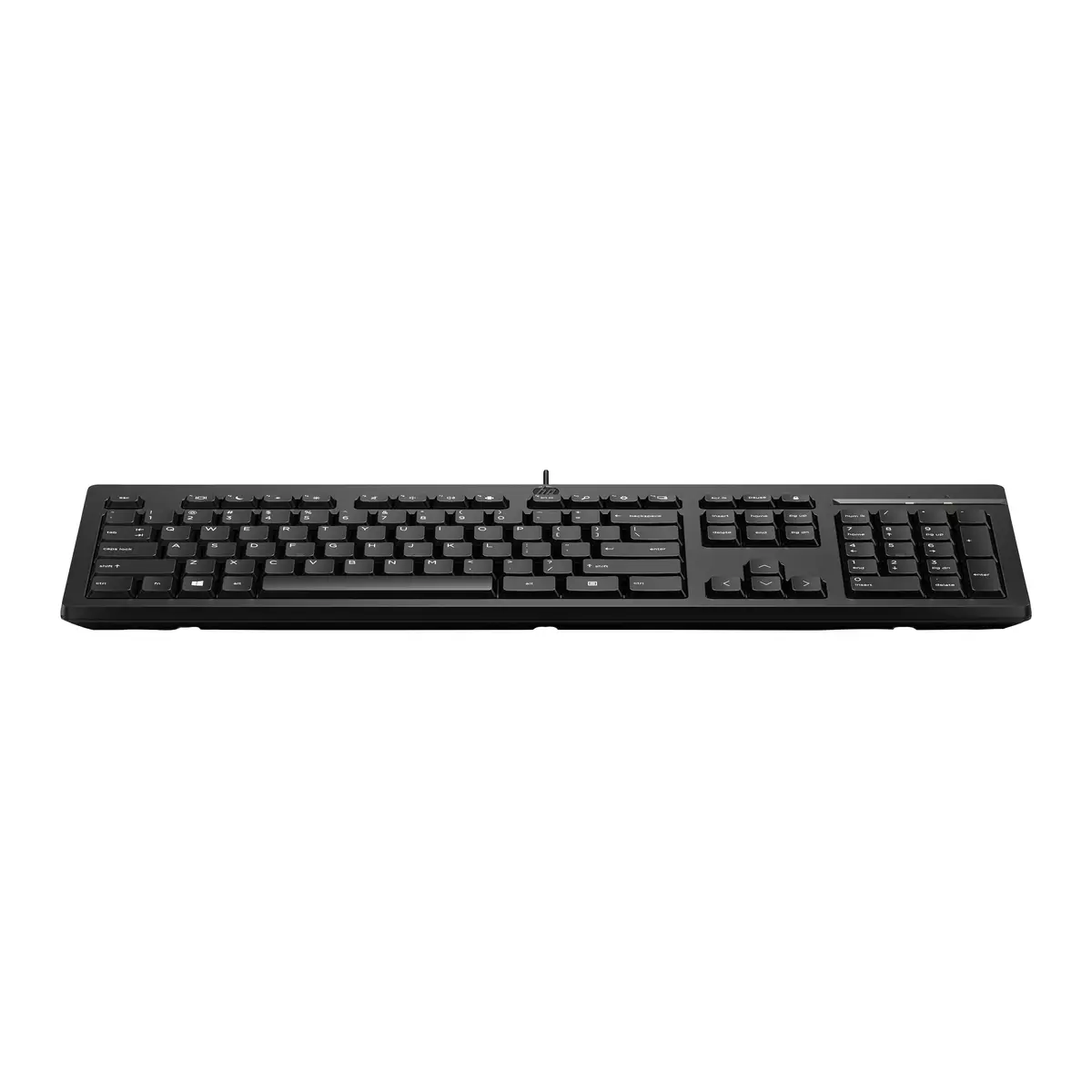 125 G2 Kabelgebundene USB-Tastatur, Volle Größe (100%), Kabelgebunden, USB, Schwarz