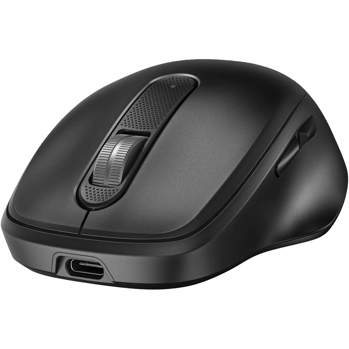 515 Ultra-schnelle wiederaufladbare Wireless-Maus, Beidhändig, RF Wireless, 4000 DPI, Schwarz
