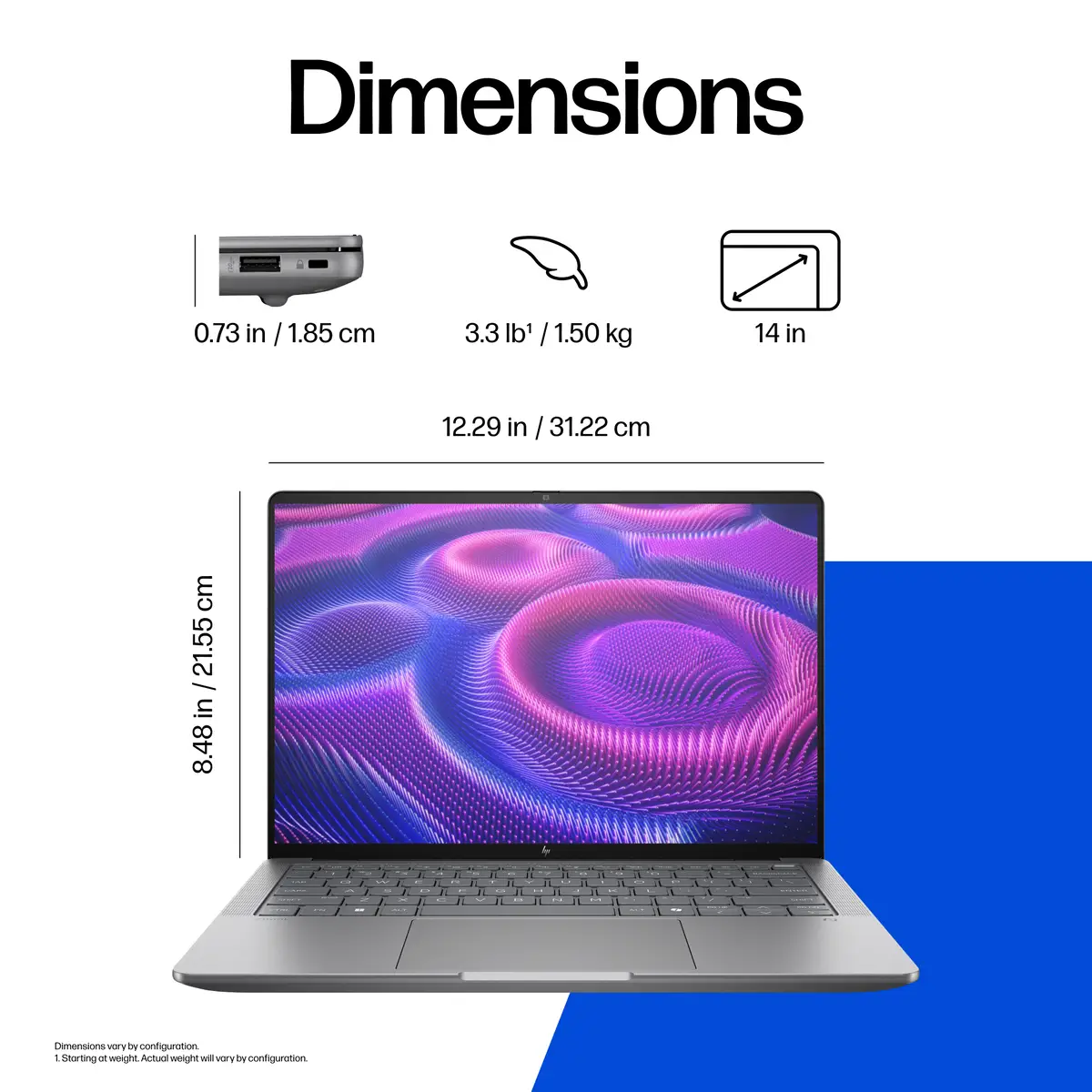 ZBook Ultra G1a, AMD Ryzen AI MAX PRO, 3,2 GHz, 35,6 cm (14"), 1920 x 1200 Pixel, 32 GB, 1 TB
