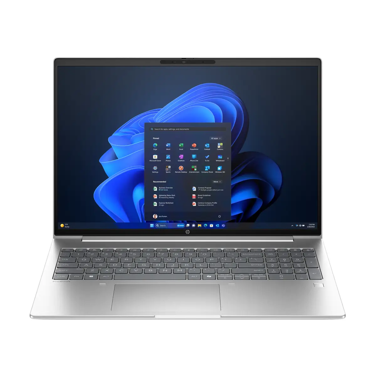 ProBook 4 G1i 16 inch Notebook AI PC, 16", Windows 11 Pro, Intel Core™ Ultra 7, 32GB RAM, 1TB SSD, NVIDIA GeForce RTX™ 3050, WUXGA