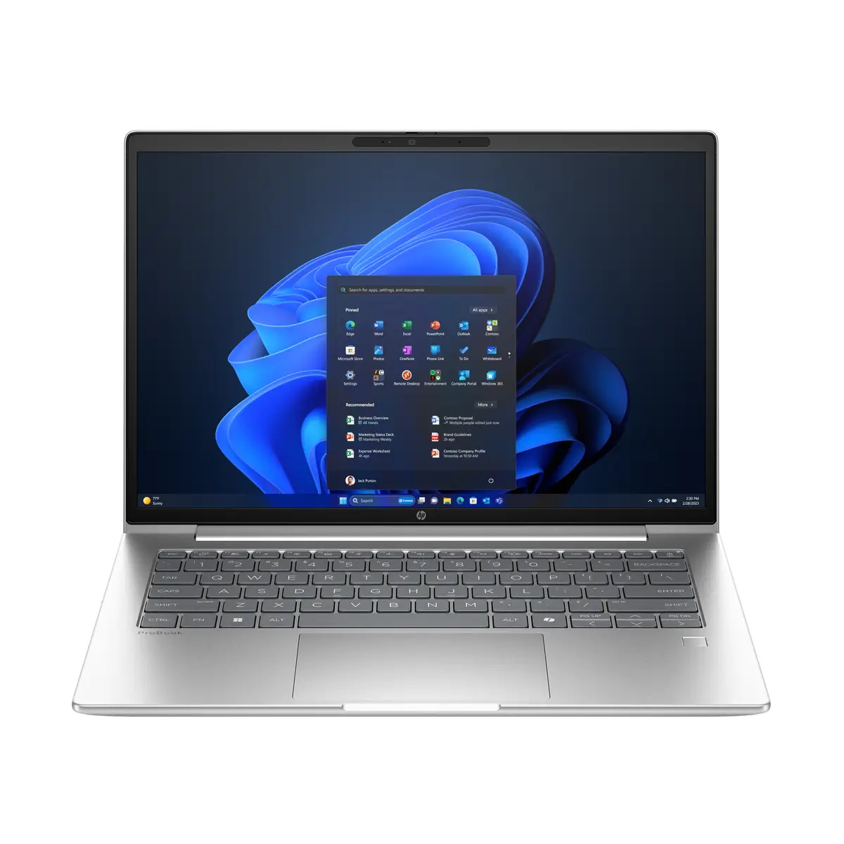 ProBook 4 G1a 14 inch Notebook AI PC, 14", Windows 11 Pro, AMD Ryzen™ 5, 16GB RAM, 512GB SSD, WUXGA