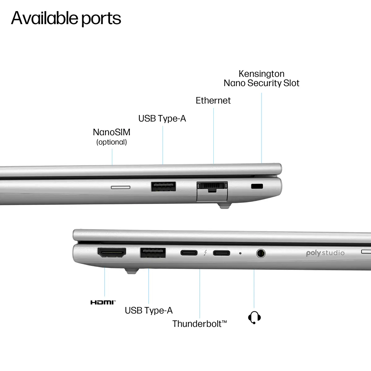 EliteBook 6 G1a 14 inch Notebook AI PC, 14", Windows 11 Pro, AMD Ryzen™ 5, 16GB RAM, 512GB SSD, WUXGA