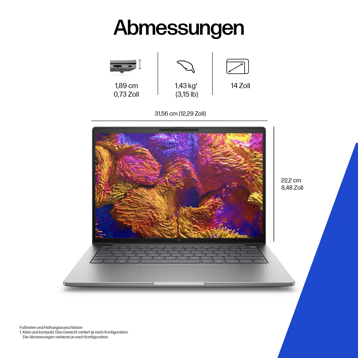 ZBook 8 G1ak 14 inch Mobile Workstation PC, Windows 11 Pro