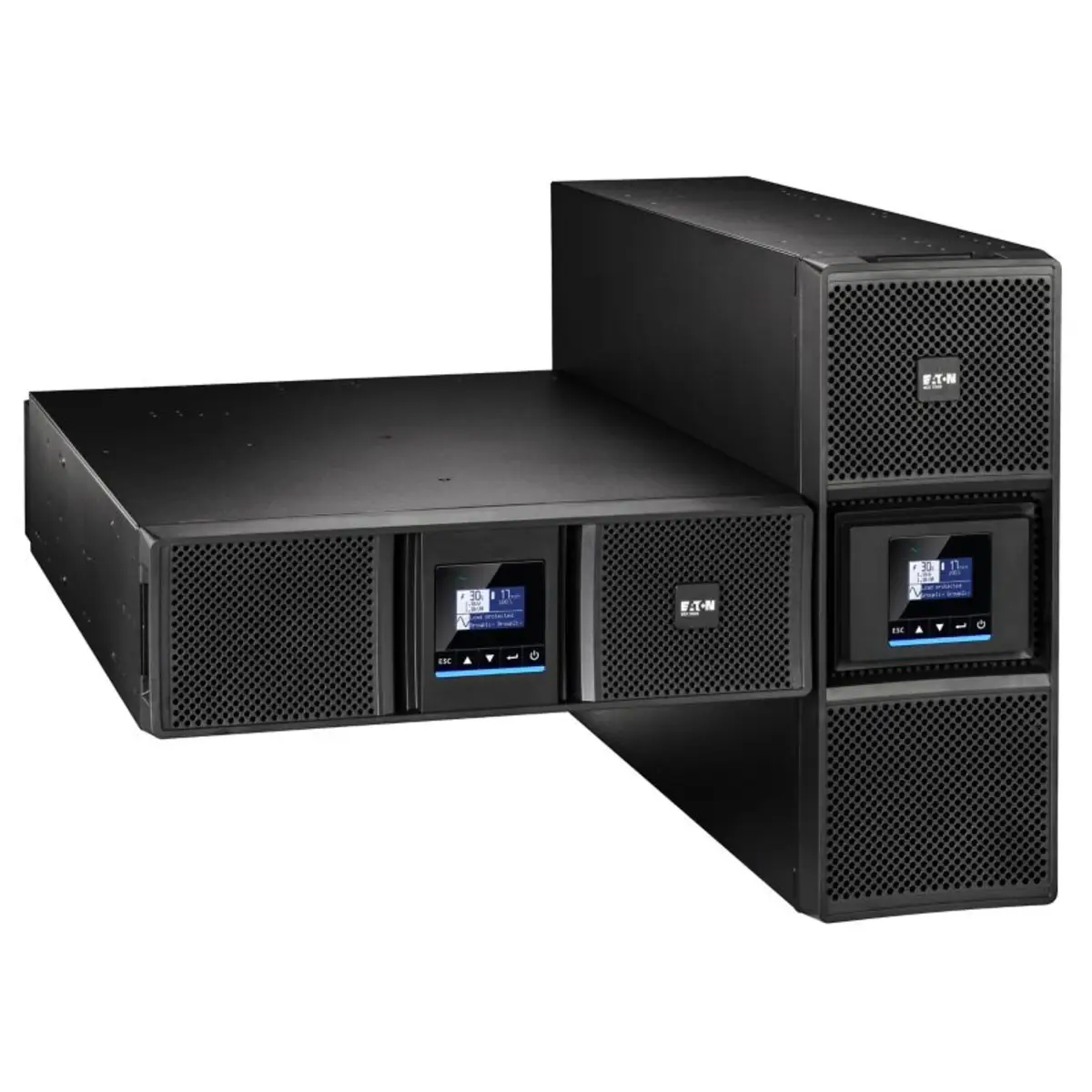 9SX Gen2 9SXEBM180RT3UG2 Batteriegehäuse (Rack - einbaufähig) Rack/Tower 180 V 3U 48.3 cm (19") Schwarz