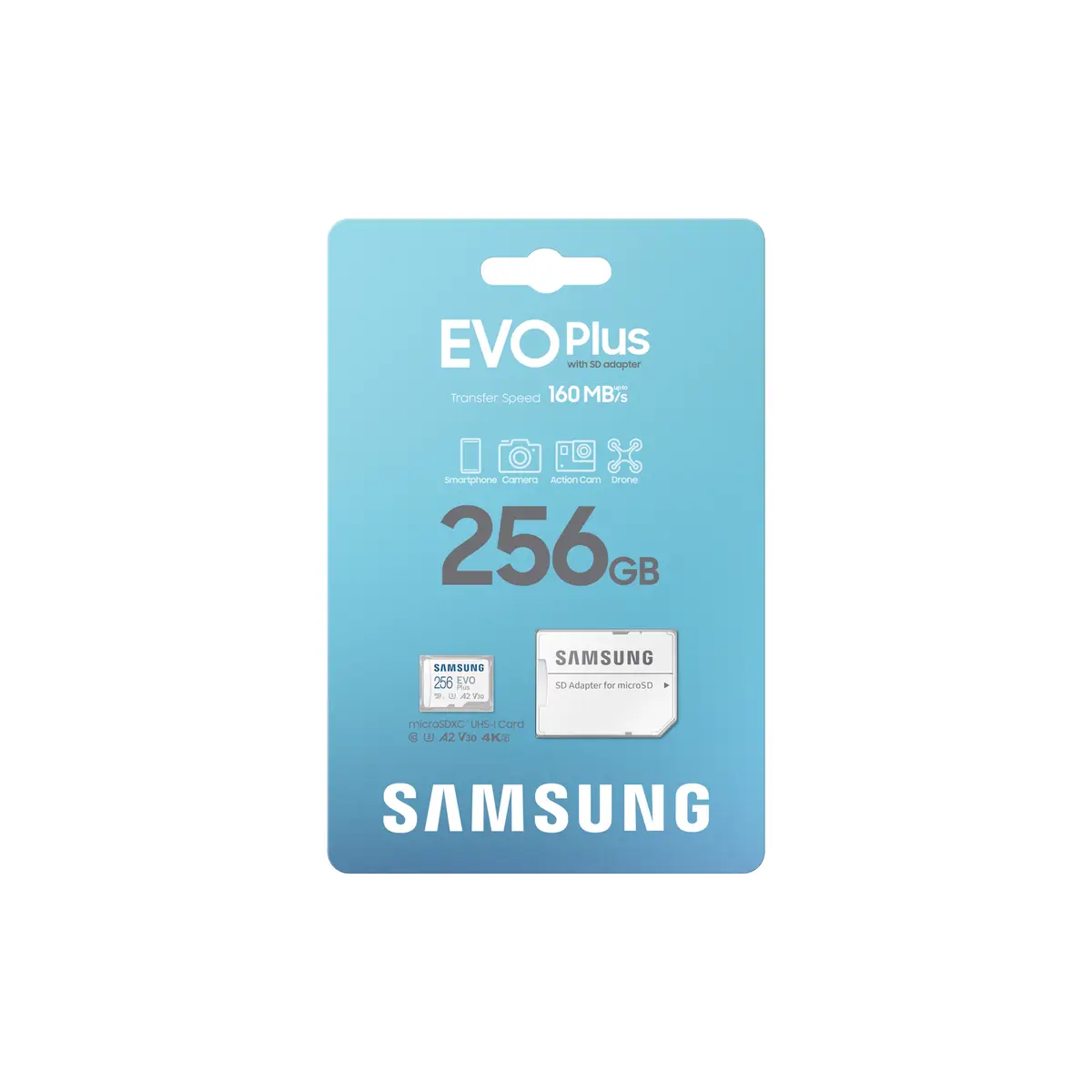 EVO Plus MicroSD Card 256 GB