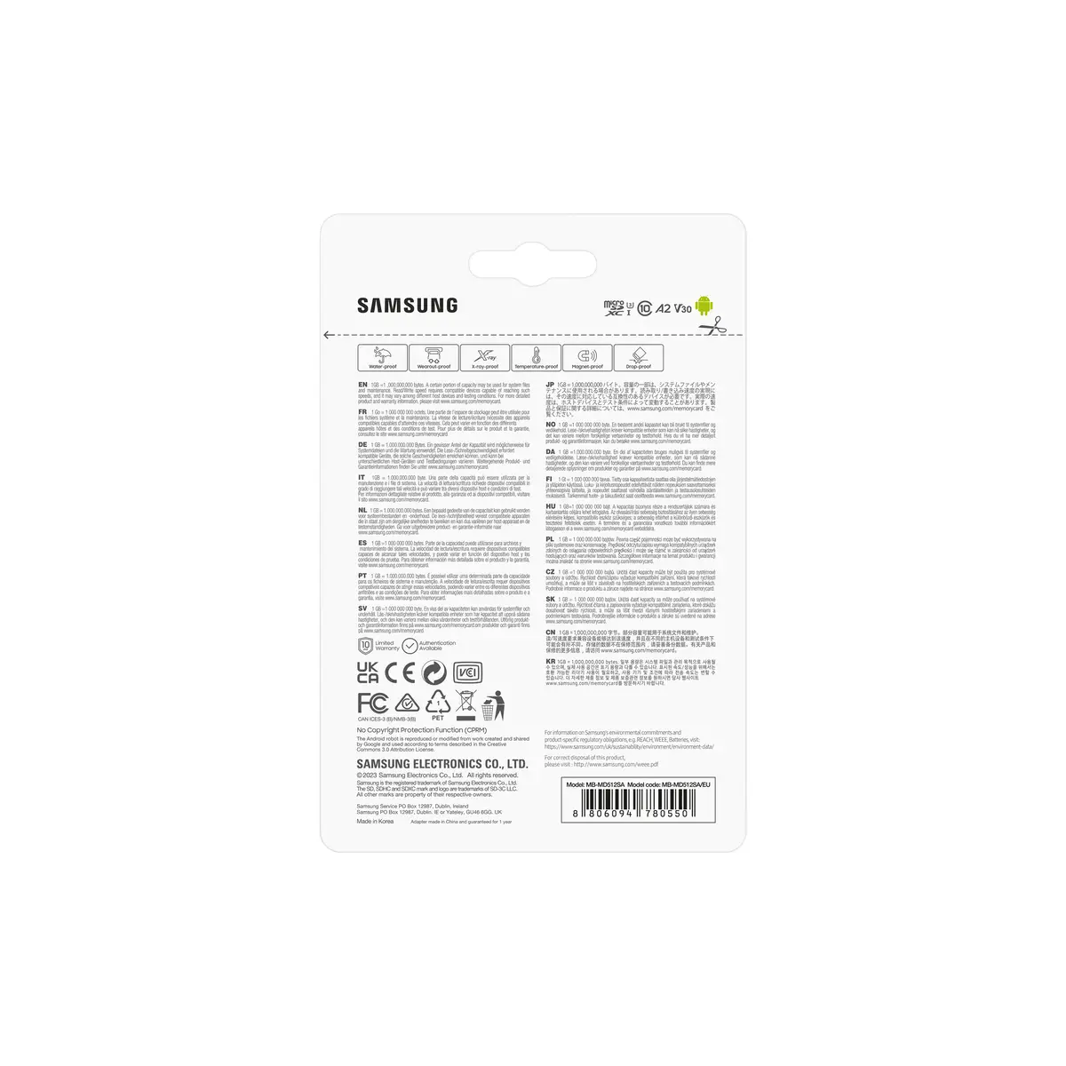 PRO Pus MicroSD Card 512 GB